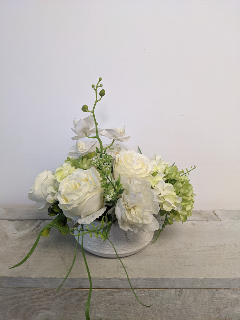 Artificial & Silk Low Table Centerpiece - Beaudry Flowers