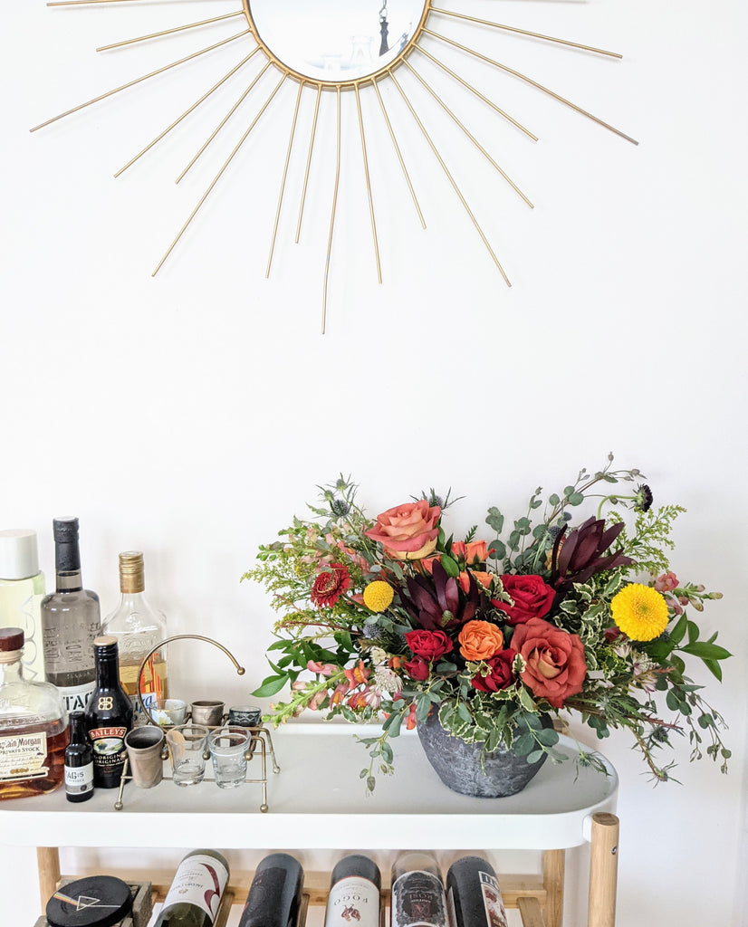Mystical Gwen Arrangement (Similar Pot) - Beaudry Flowers