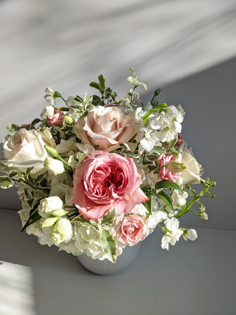 Rose Garden Arrangement - Beaudry Flowers