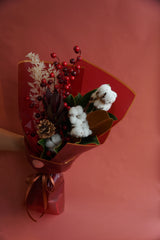 The Merry Berry Hand Tied Bouquet - Beaudry Flowers