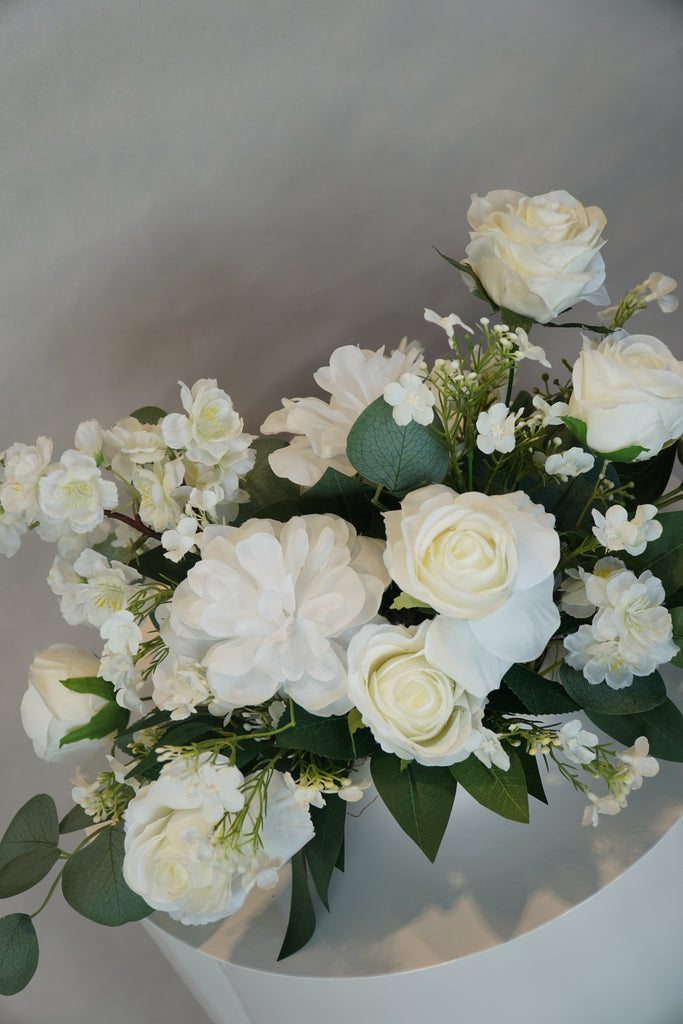 The Everlasting White Faux Arrangement