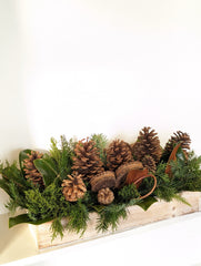 Trailing Evergreen Centrepiece - Beaudry Flowers
