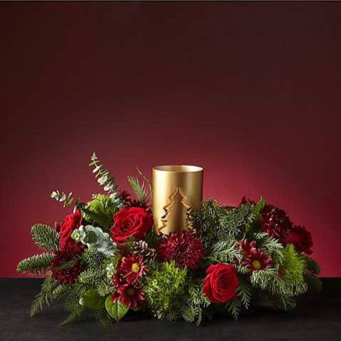 Through the Woods Centerpiece - Beaudry Flowers
