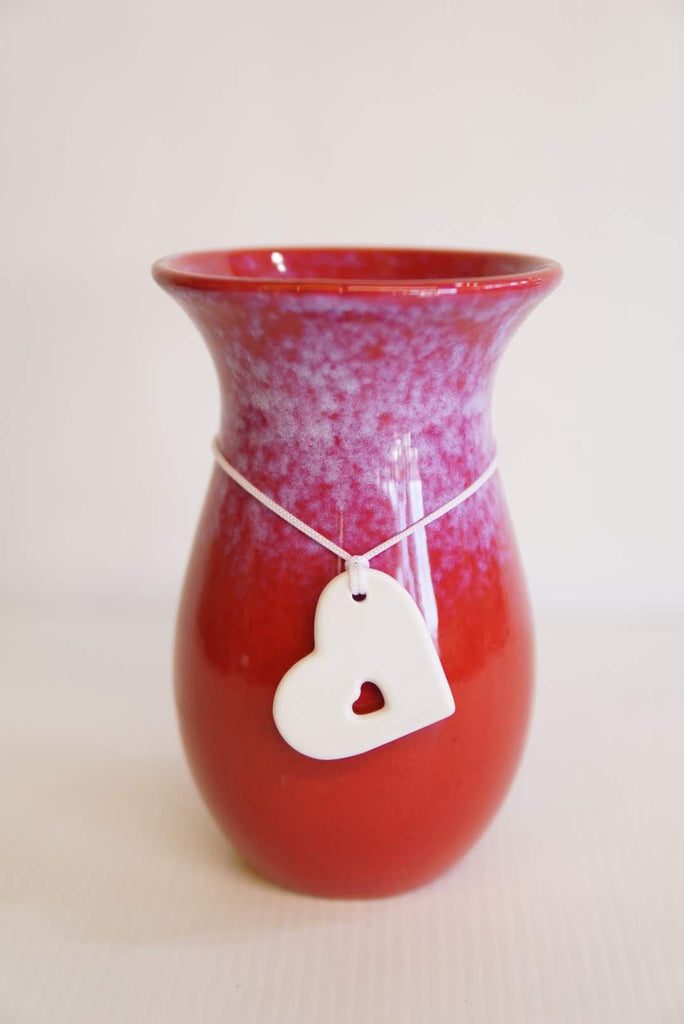 8" Tall Love Vase