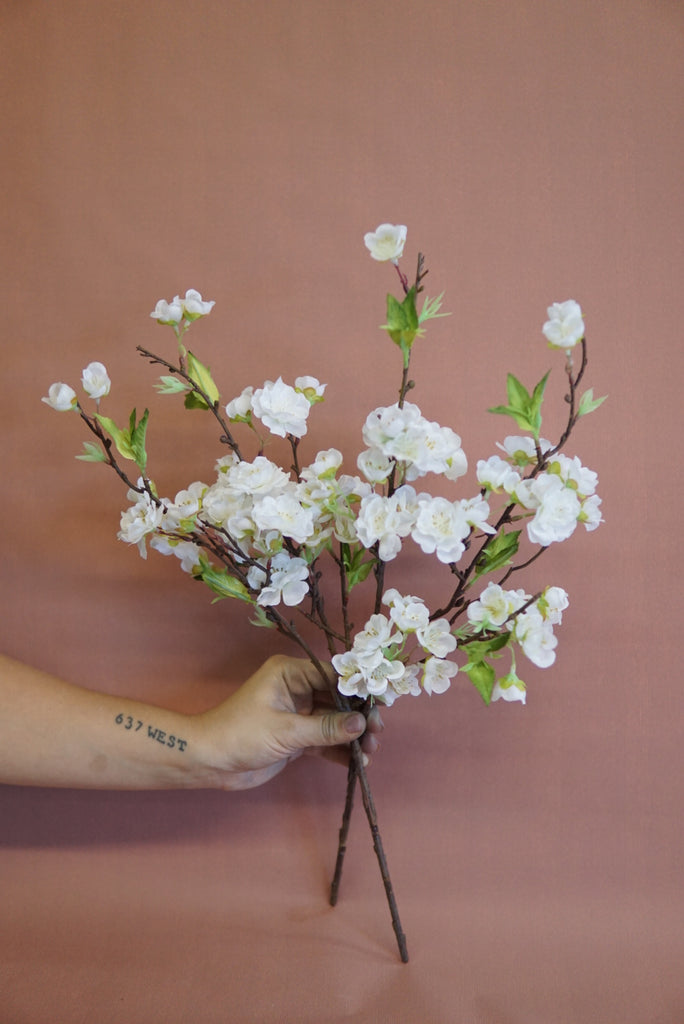 Faux Cherry Blossom Stem - Beaudry Flowers