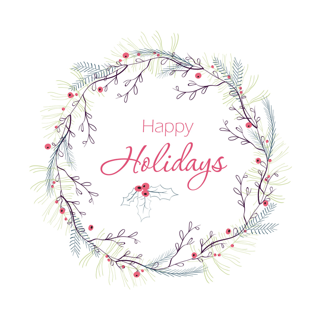 Happy Holidays Card - Beaudry Flowers