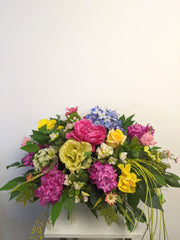Artificial & Silk Vibrant Tombstone Flowers - Beaudry Flowers