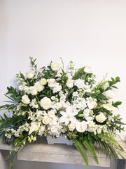 Grand Pretty In White Arrangement - Beaudry Flowers