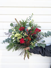 Festive Hand-Tied Bouquet - Beaudry Flowers