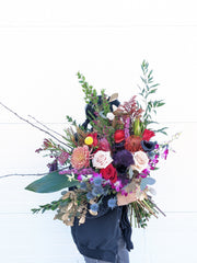 Ruby Bold Hand-Tied Bouquet