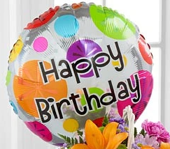 Happy Birthday Balloon - Beaudry Flowers