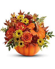 Teleflora's Warm Fall Wishes - Beaudry Flowers