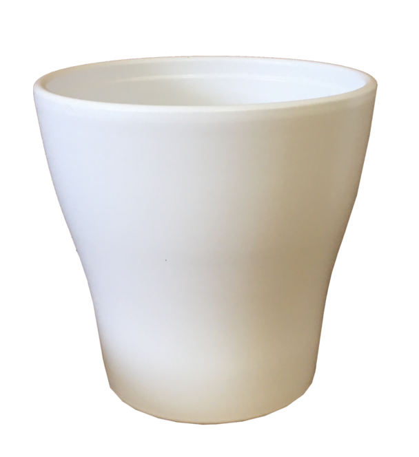5" White Ceramic - Beaudry Flowers