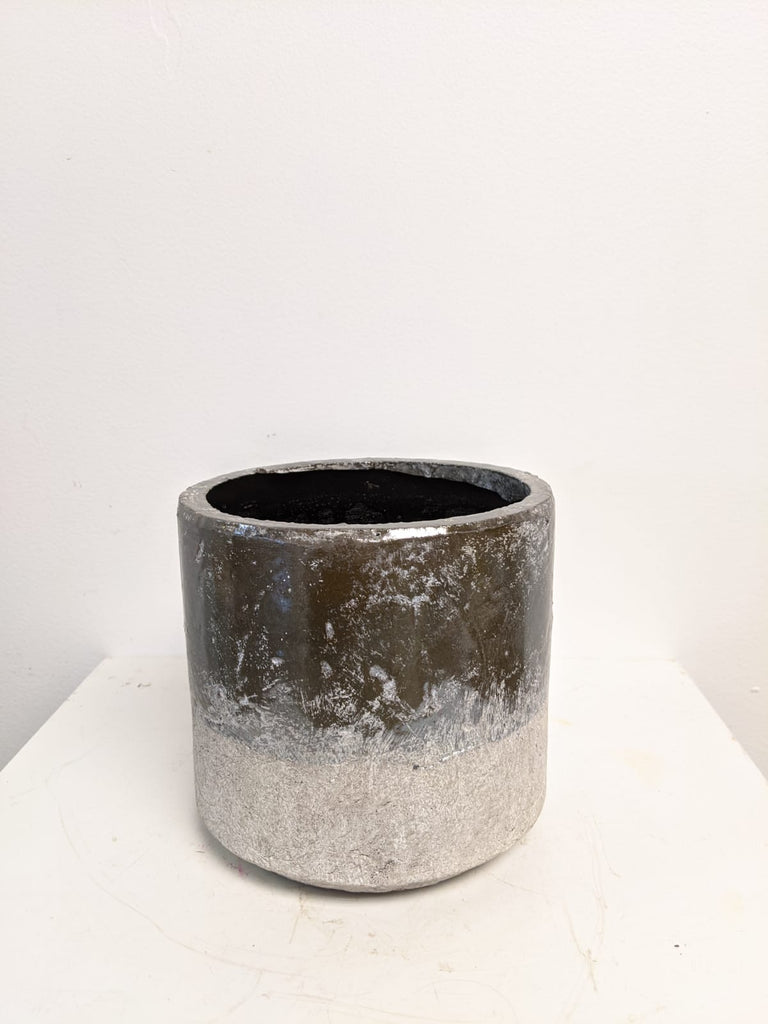 Ceramic Cylinder Pot - 5.5x5.3" - Beaudry Flowers