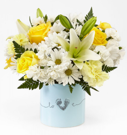 Tiny Miracle™ New Baby Boy Bouquet - Beaudry Flowers